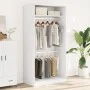 Weißer Sperrholzschrank 100x50x200 cm von , Kleiderschränke - Ref: Foro24-3307801, Preis: 213,83 €, Rabatt: %