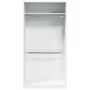 Weißer Sperrholzschrank 100x50x200 cm von , Kleiderschränke - Ref: Foro24-3307801, Preis: 213,44 €, Rabatt: %