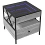 Mitteltisch mit Infinity LED in Grau Sonoma 50x50x51 cm von , Couchtisch - Ref: Foro24-847715, Preis: 88,49 €, Rabatt: %