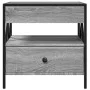Mitteltisch mit Infinity LED in Grau Sonoma 50x50x51 cm von , Couchtisch - Ref: Foro24-847715, Preis: 88,49 €, Rabatt: %