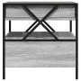 Mitteltisch mit Infinity LED in Grau Sonoma 50x50x51 cm von , Couchtisch - Ref: Foro24-847715, Preis: 88,49 €, Rabatt: %