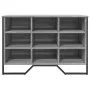 Zapatero de madera de ingeniería gris Sonoma 90x38x61,5 cm by , Shoe racks and shoe organizers - Ref: Foro24-848647, Price: 6...