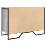 Zapatero de madera de ingeniería gris Sonoma 90x38x61,5 cm by , Shoe racks and shoe organizers - Ref: Foro24-848647, Price: 6...