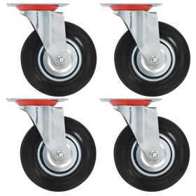 Drehbare Räder, 8 Stück, 125 mm. von , Materialhandhabung - Ref: Foro24-277971, Preis: 64,59 €, Rabatt: %