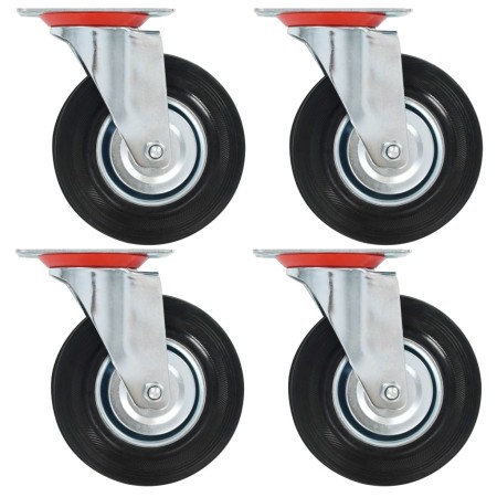 Drehbare Räder, 8 Stück, 125 mm. von , Materialhandhabung - Ref: Foro24-277971, Preis: 64,59 €, Rabatt: %