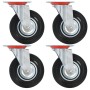 Drehbare Räder, 8 Stück, 125 mm. von , Materialhandhabung - Ref: Foro24-277971, Preis: 64,59 €, Rabatt: %
