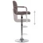 Kitchen stools, 2 units, fabric, taupe gray color. by , Kitchen stools - Ref: Foro24-283428, Price: 156,89 €, Discount: %