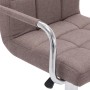 Kitchen stools, 2 units, fabric, taupe gray color. by , Kitchen stools - Ref: Foro24-283428, Price: 159,84 €, Discount: %