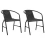 Gartenstühle 2 Einheiten Kunststoff Rattan und Stahl 110 kg von vidaXL, Gartenstühle - Ref: Foro24-312494, Preis: 86,49 €, Ra...