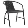 Gartenstühle 2 Einheiten Kunststoff Rattan und Stahl 110 kg von vidaXL, Gartenstühle - Ref: Foro24-312494, Preis: 86,49 €, Ra...