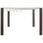 Gazebo with synthetic rattan roof 300x300x200 cm in brown and cream by , Tents and gazebos - Ref: Foro24-44816, Price: 332,44...