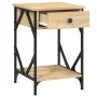 Nachttisch aus Eichenholz-Sonoma-Sperrholz 40x42x60 cm. von , Nachttische - Ref: Foro24-826337, Preis: 52,66 €, Rabatt: %