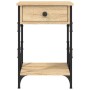 Mesita de noche madera contrachapada roble sonoma 40x42x60 cm de , Mesitas de noche - Ref: Foro24-826337, Precio: 52,57 €, De...