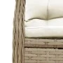 Garten-Essgruppe 7-teilig mit Kissen aus synthetischem Rattan in Beige. von , Gartensets - Ref: Foro24-3262791, Preis: 842,74...