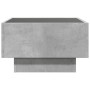 Center table and LED engineered wood in gray concrete 50x50x30cm by , Coffee table - Ref: Foro24-847507, Price: 100,64 €, Dis...