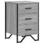 Nachttisch aus grauem Sonoma-Ingenieurholz 40x41x60 cm. von , Nachttische - Ref: Foro24-848527, Preis: 74,25 €, Rabatt: %