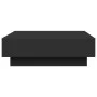 Mesa de centro madera contrachapada negro 90x90x28 cm de , Mesas de centro - Ref: Foro24-848088, Precio: 128,74 €, Descuento: %