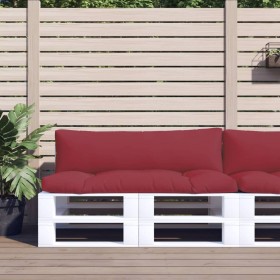 Cushions for pallets, 2 units, red wine fabric by , Cushions for chairs and sofas - Ref: Foro24-360931, Price: 72,85 €, Disco...