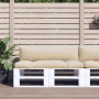 Palettenkissen, 2 Stück, beige Stoff von , Kissen für Stühle und Sofas - Ref: Foro24-360925, Preis: 92,21 €, Rabatt: %