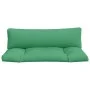 Cushions for pallets, 2 units, green fabric by , Cushions for chairs and sofas - Ref: Foro24-360927, Price: 47,47 €, Discount: %