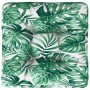 Cojín para palés tela estampado de hojas 58x58x10 cm de , Cojines para sillas y sofás - Ref: Foro24-360912, Precio: 31,96 €