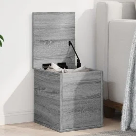 Wooden storage box in gray Sonoma engineering 30x35x35 cm by , Storage trunks - Ref: Foro24-840672, Price: 37,55 €, Discount: %