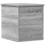 Wooden storage box in gray Sonoma engineering 30x35x35 cm by , Storage trunks - Ref: Foro24-840672, Price: 37,55 €, Discount: %