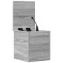 Wooden storage box in gray Sonoma engineering 30x35x35 cm by , Storage trunks - Ref: Foro24-840672, Price: 37,55 €, Discount: %