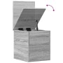 Wooden storage box in gray Sonoma engineering 30x35x35 cm by , Storage trunks - Ref: Foro24-840672, Price: 38,70 €, Discount: %