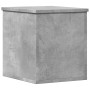 Engineered wood storage box in gray concrete, 30x35x35 cm by , Storage trunks - Ref: Foro24-840670, Price: 35,84 €, Discount: %