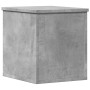Engineered wood storage box in gray concrete, 30x35x35 cm by , Storage trunks - Ref: Foro24-840670, Price: 35,84 €, Discount: %