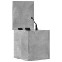 Engineered wood storage box in gray concrete, 30x35x35 cm by , Storage trunks - Ref: Foro24-840670, Price: 35,84 €, Discount: %