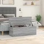 Caja de almacenaje madera ingeniería gris Sonoma 102x35x35 cm de , Baúles de almacenamiento - Ref: Foro24-840693, Precio: 78,...