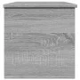 Caja de almacenaje madera ingeniería gris Sonoma 102x35x35 cm de , Baúles de almacenamiento - Ref: Foro24-840693, Precio: 78,...
