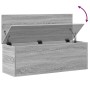 Storage box in gray Sonoma engineered wood 102x35x35 cm by , Storage trunks - Ref: Foro24-840693, Price: 79,96 €, Discount: %