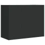 Armario de pared madera de ingeniería negro 75x35x60 cm de , Estantes y estanterías - Ref: Foro24-848417, Precio: 53,74 €, De...