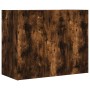 Engineered wood smoked oak wall cabinet 75x35x60 cm by , Shelves and shelves - Ref: Foro24-848420, Price: 52,80 €, Discount: %