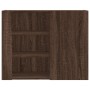 Wandschrank aus braunem Eichenfurnierholz 75x35x60 cm von , Regale und Regale - Ref: Foro24-848429, Preis: 77,11 €, Rabatt: %