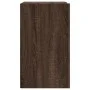 Armario de pared madera de ingeniería marrón roble 75x35x60 cm de , Estantes y estanterías - Ref: Foro24-848429, Precio: 75,9...