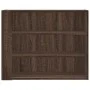 Engineered wood brown oak wall cabinet 75x35x60 cm by , Shelves and shelves - Ref: Foro24-848422, Price: 61,94 €, Discount: %