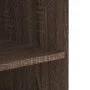 Engineered wood brown oak wall cabinet 75x35x60 cm by , Shelves and shelves - Ref: Foro24-848422, Price: 61,94 €, Discount: %