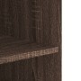Wandschrank aus braunem Eichenfurnierholz 75x35x60 cm von , Regale und Regale - Ref: Foro24-848422, Preis: 62,93 €, Rabatt: %