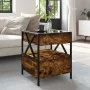 Mitteltisch mit Infinity LED in geräucherter Eiche 40x40x51 cm von , Couchtisch - Ref: Foro24-847719, Preis: 76,71 €, Rabatt: %