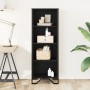 Estantería de madera de ingeniería negra 50x31x137,5 cm de , Librerías y estanterías - Ref: Foro24-848609, Precio: 62,24 €, D...