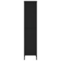 Estantería de madera de ingeniería negra 50x31x137,5 cm de , Librerías y estanterías - Ref: Foro24-848609, Precio: 62,24 €, D...