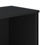 Estantería de madera de ingeniería negra 50x31x137,5 cm de , Librerías y estanterías - Ref: Foro24-848609, Precio: 62,24 €, D...