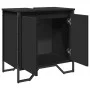 Armario para lavabo de baño madera ingeniería negro 60x35x60 cm de , Muebles de baño - Ref: Foro24-848654, Precio: 74,92 €, D...