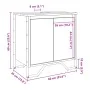 Armario para lavabo de baño madera ingeniería negro 60x35x60 cm de , Muebles de baño - Ref: Foro24-848654, Precio: 74,92 €, D...