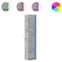 Aparador con LED madera ingeniería gris 41,5x32,5x200 cm de , Aparadores - Ref: Foro24-3307901, Precio: 132,46 €, Descuento: %