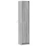 Sideboard with LED in gray Sonoma engineered wood 41.5x32.5x200 cm by , Sideboards - Ref: Foro24-3307903, Price: 111,88 €, Di...